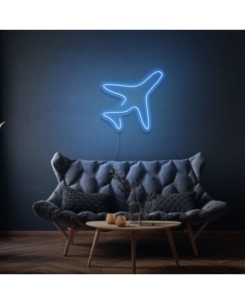 Airplane LED Neon Sign