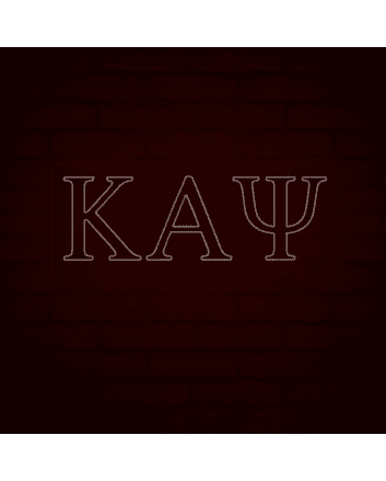 Kappa Alpha Psi ΚΑΨ LED Neon Sign Celebrating Brotherhood and Excellence