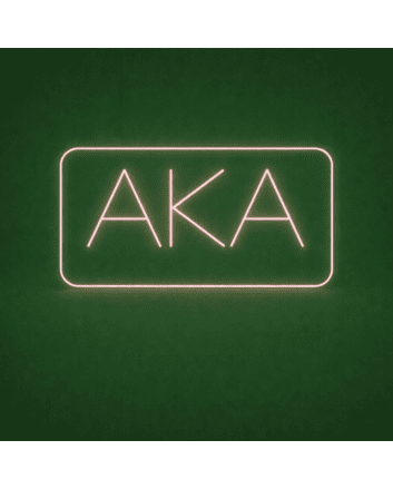 Alpha Kappa Alpha ΑΚΑ LED Neon Sign Celebrating Sisterhood and Service