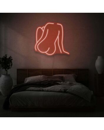 Sexy Woman's Back LED Neon Sign
