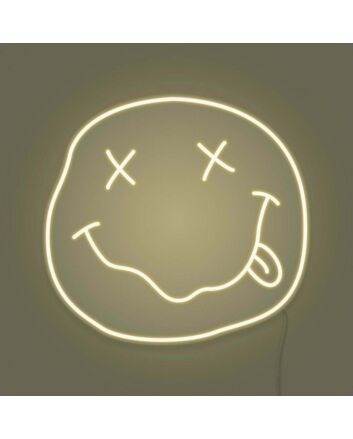 Knocked Out Emoji LED Neon Sign