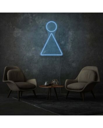 Minimalist Woman LED Neon Sign