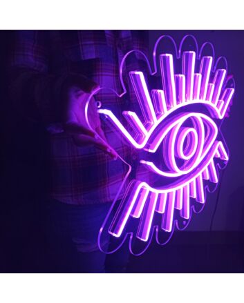 All Seeing Eye Neon Aesthetic Light