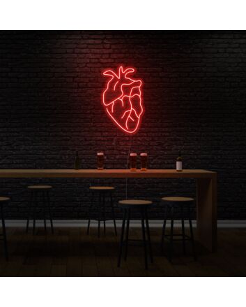 Realistic Heart LED Neon Sign