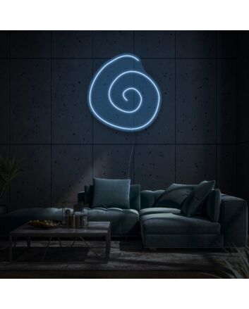 Spiral LED Neon Sign