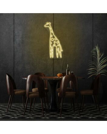 Giraffe LED Neon Sign