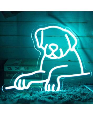 Cute Dog  Neon Sign