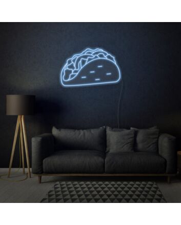 Taco Neon Light Spicy Flavors and Fun