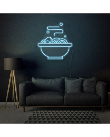 Diner Dirty Dishes Neon Realistic Touch of Americana