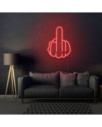 Fuck You Neon Bold and Direct Statement