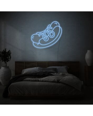 Hot Dog Neon Classic American Treat