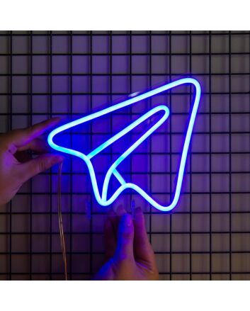 Telegram Neon Old School Communication in New Light