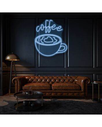 Customize Coffee Mug Neon Essential Morning Ritual