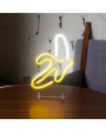 Banana Neon Playful and Tropical Flavor