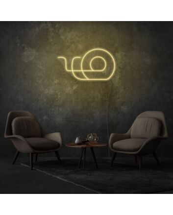 Round Doodle Neon Art Creative and Whimsical Charm