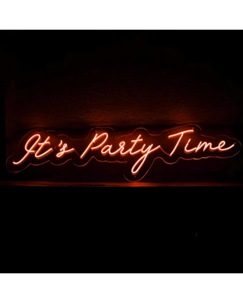 It's Party Time - Let the Neon Glow Light Up Your Celebration