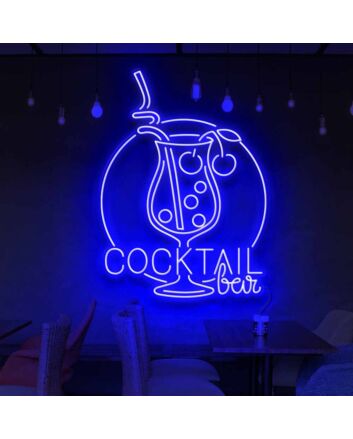 Customize Cocktail bar neon sign for bars restaurants