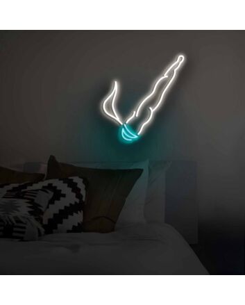 Lit Cigarette  Neon Sign