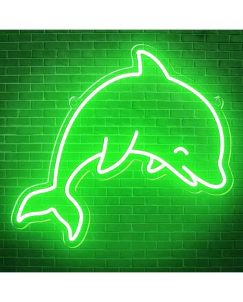 Cute Dolphin Neon Sign