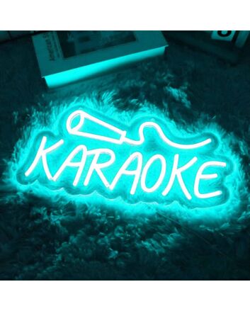 KARAOKE Microphone Neon Sign