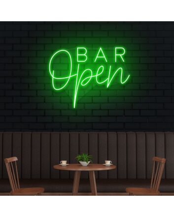 Bar Open Welcom Led Neon Sign Light