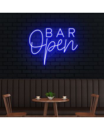 Bar Open Welcom Led Neon Sign Light