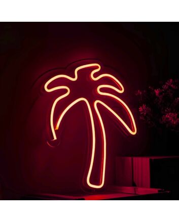 Palm Neon Tropical Escape in Radiant Light