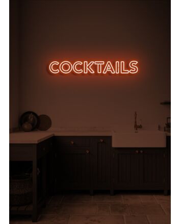 Cocktails Neon Vibrant and Inviting, Ideal for Bars and Nightlife