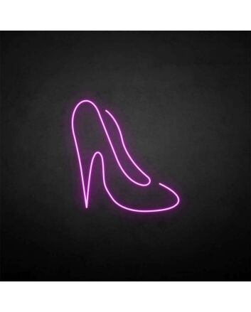 &#39;High Heels&#39; neon sign