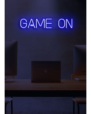 Game on Neon Ready for Challenge and Excitement