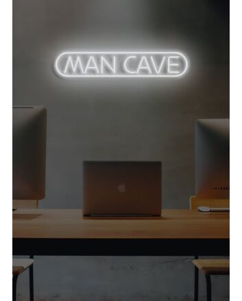 Man cave Neon Retreat for Relaxation and Fun
