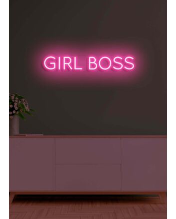 Girlboss Neon Empowering Women in Leadership