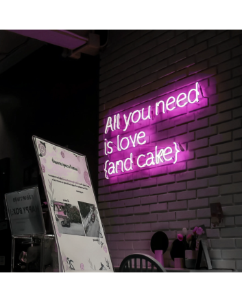 All you need is love and a piece of cake