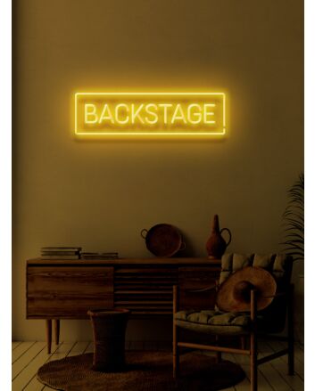 Backstage Neon Invitation to the Exclusive Behind-the-Scenes