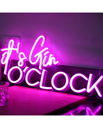 Gin O'Clock - Light Up Your Room with the Timeless Elegance of Gin