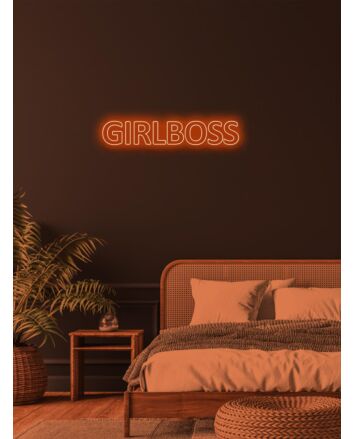 Girlboss Neon Empowerment for Aspiring Leaders