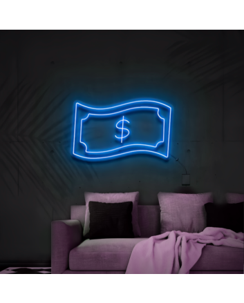 Dollar Bill Neon Sign: Illuminate Your Wealth Path