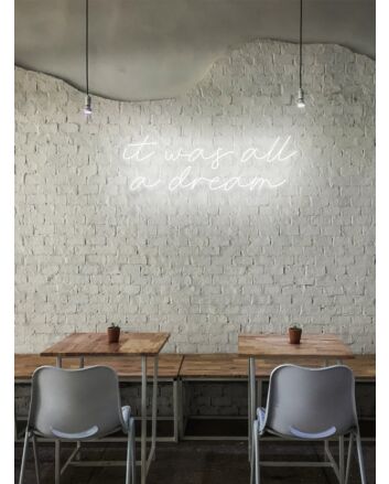 It was all a dream Neon Gateway to Imagination