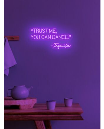 Trust Me You Can Dance Party Neon Confidence