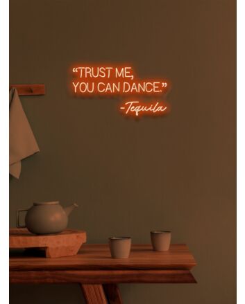 Trust Me You Can Dance Party Neon Confidence