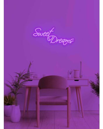 Sweet dreams Neon Whispers of Nighttime Wonders