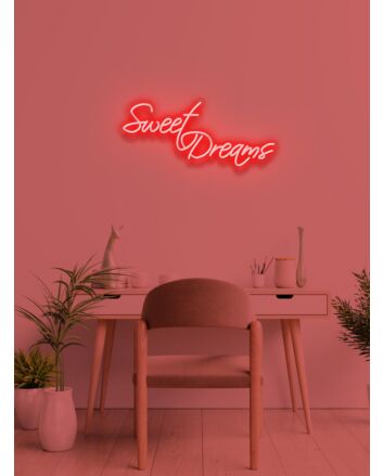 Sweet dreams Neon Whispers of Nighttime Wonders