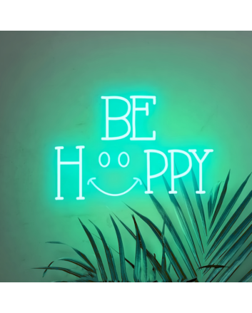 Be Happy Neon Sign