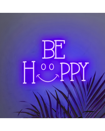 Be Happy Neon Sign