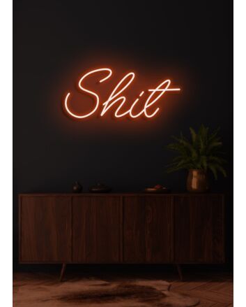 Shit Sassy Neon Accent for Edgy Decor