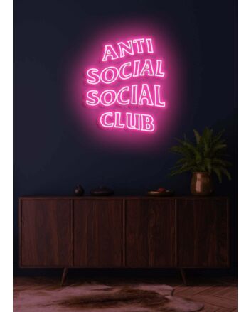 Anti Social Social Club Highlight Individuality with Distinctive Neon