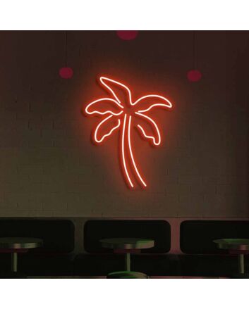 Palm Neon Oasis of Tropical Dreams