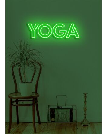 Yoga Calming Neon Light for Serene Practice