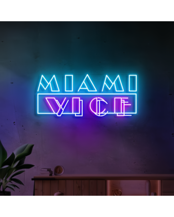 Miami Vice Retro Neon for a Stylish Throwback
