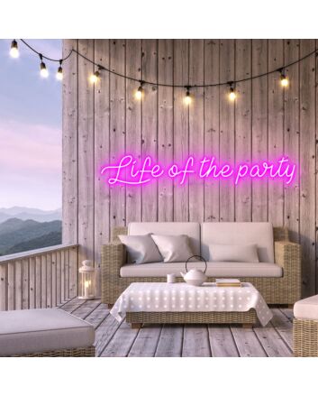 Life Of The Party Energetic Neon for Social Spaces